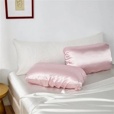 Bộ nhớ Áo gối bằng lụa Satin đàn hồi
